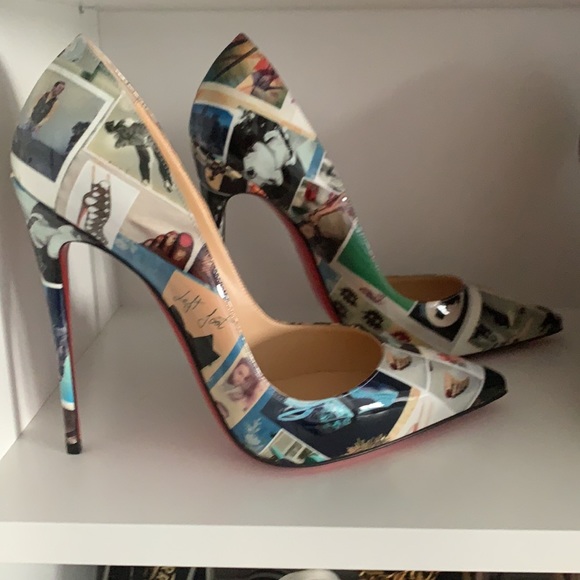Christian Louboutin Collage 120mm So Kate - Picture 2 of 9